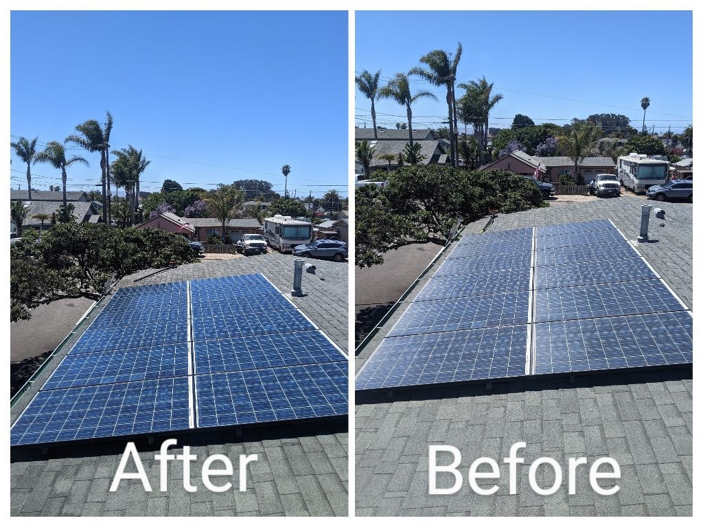 Arroyo grande solar panel cleaning