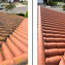 Clay Tile Roof Cleaning 0