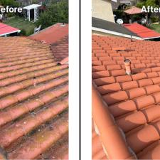 Clay Tile Roof Cleaning 2