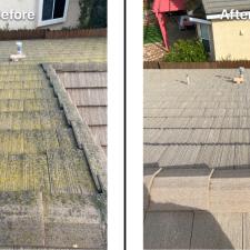 Concrete Roof Washing 1