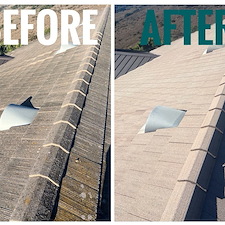 Algae-Covered-Roof-Cleaning-In-Nipomo-CA 2