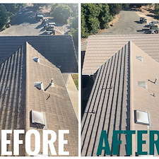 Algae-Covered-Roof-Cleaning-In-Nipomo-CA 1