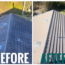 Algae-Covered-Roof-Cleaning-In-Nipomo-CA 3