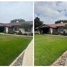 Concrete Tile Roof Cleaning Before Solar Installation in Nipomo, CA 