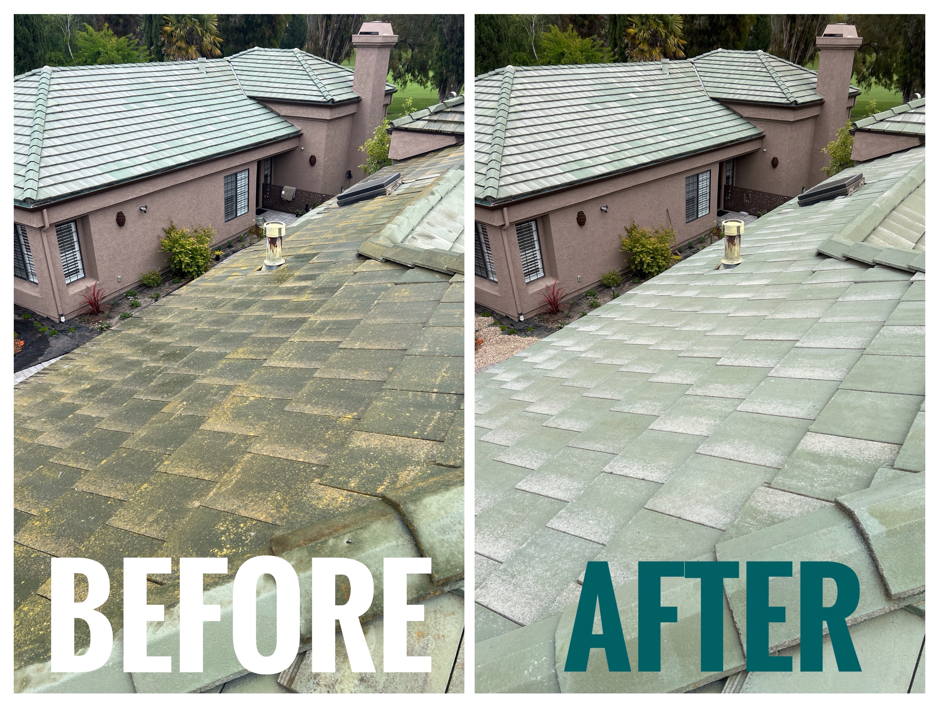 Delightful Concrete Tile Roof Cleaning in San Luis Obispo, CA 