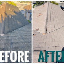 Flat-Concrete-Tile-Roof-Cleaning-In-Arroyo-Grande-CA 2