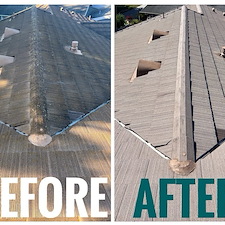 Flat Concrete Tile Roof Cleaning In Arroyo Grande, CA