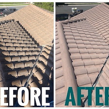 Radiant Concrete Tile Roof Cleaning in Nipomo, CA 