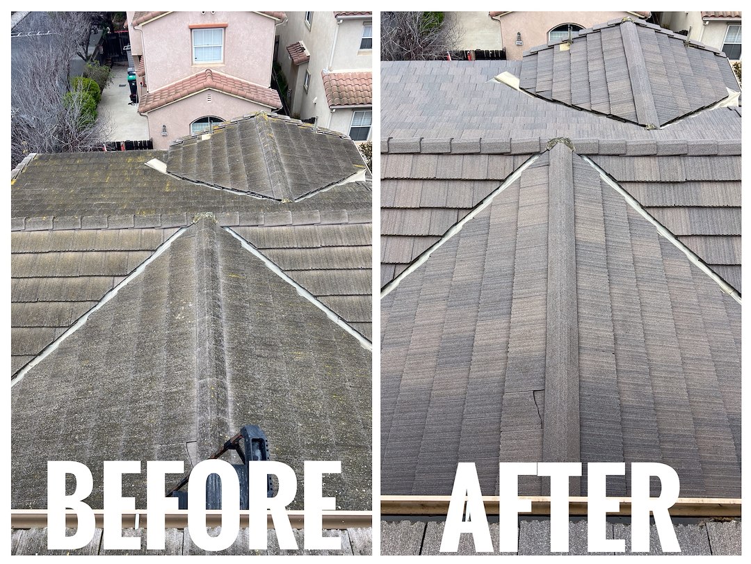 Softwashing vs. Power Washing: The Best Roof Cleaning Method to Maintain Homeowners Insurance in Santa Maria, CA 