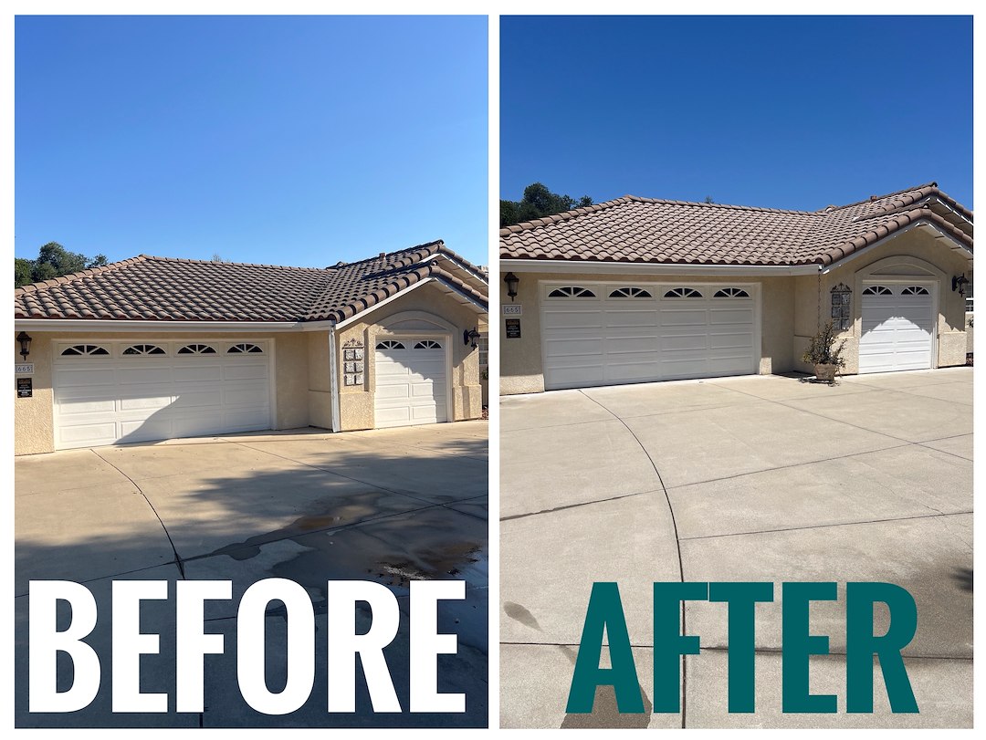 Sublime Concrete Tile Roof Softwash in Nipomo, CA