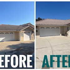 Sublime Concrete Tile Roof Softwash in Nipomo, CA